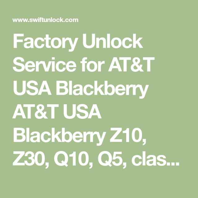 Blackberry Z10 Unlock Code Free